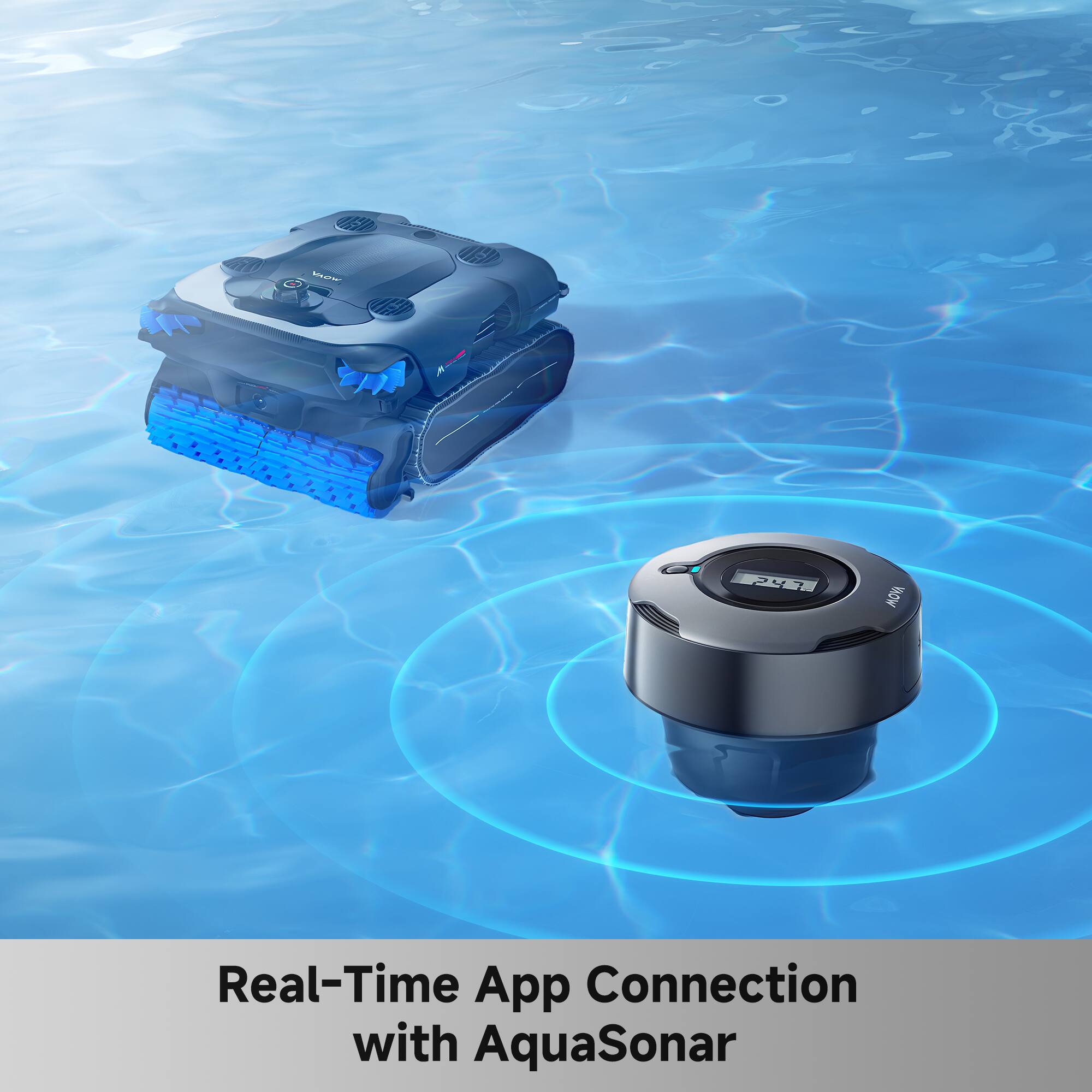 Real-Time App Connection with AquaSonar