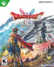 XBOX SERIES X DRAGONQUEST I & II HD-2D REMAKE EVERYONE 10+ ESRB THE ERDRICK TRILOGY SQUARE ENIX
