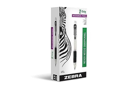 Zebra - Z-Grip Mechanical Pencil, 0.5mm, #2 Medium Lead, Dozen (52310)