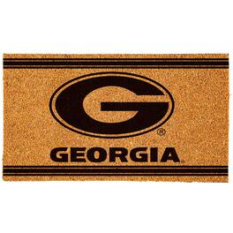 Evergreen Enterprises - Georgia Bulldogs 16" x 28" Logo Turf Mat - Multicolor