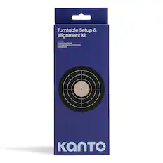 Turntable Setup & Alignment Kit includes: Stylus Force Gauge Cartridge Alignment Protractor Bubble Level