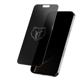 Screen Skinz - Memphis Grizzlies iPhone Privacy Screen Protector - 17 Pro Max - Multicolor