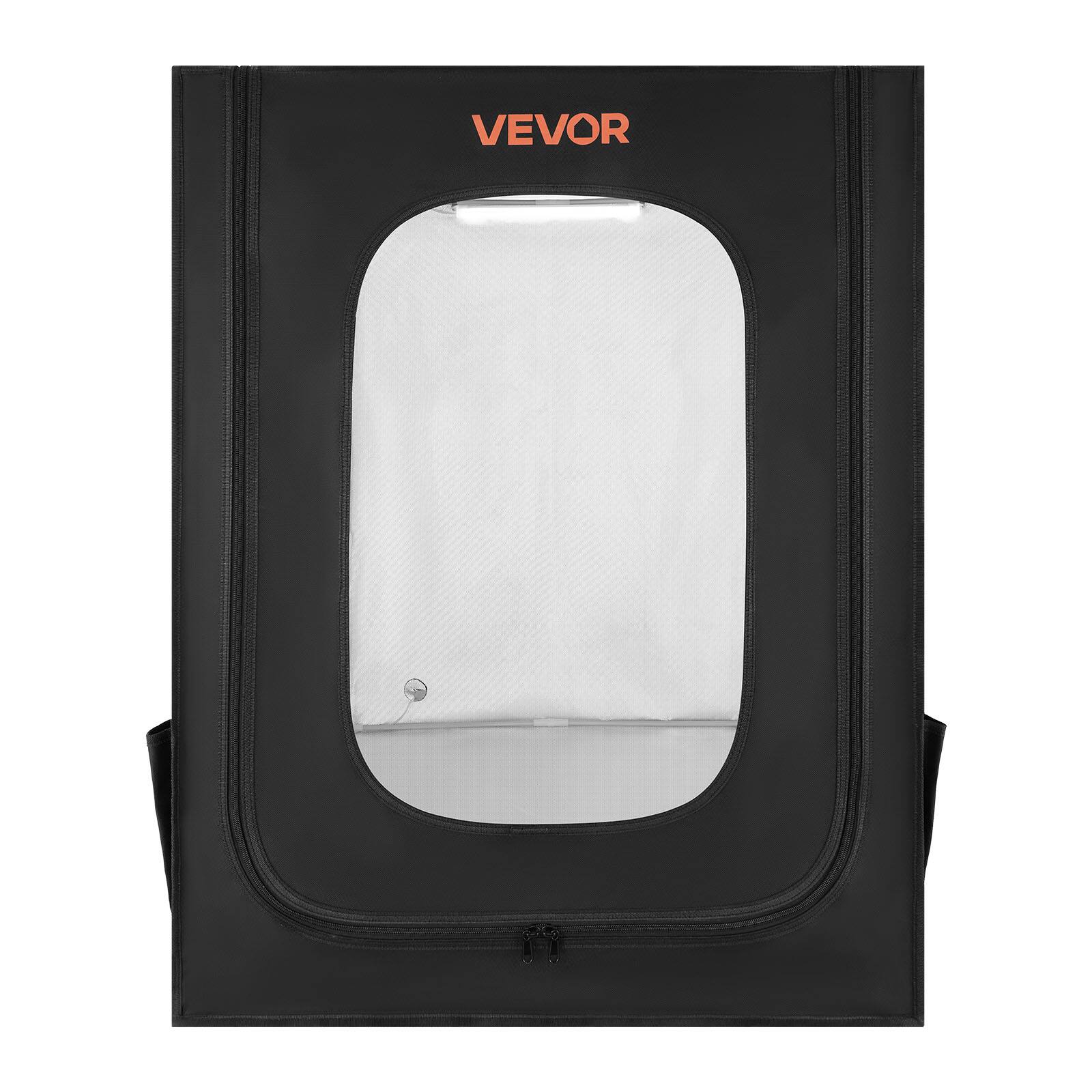 Alt View 5. VEVOR - 3D Printer Enclosure, Dustproof Waterproof Large Oxford Cloth 3D Printer Tent, Constant Temperature Protective Case - Black.