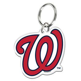 WinCraft - Washington Nationals Premium Acrylic Core Key Ring - Multicolor
