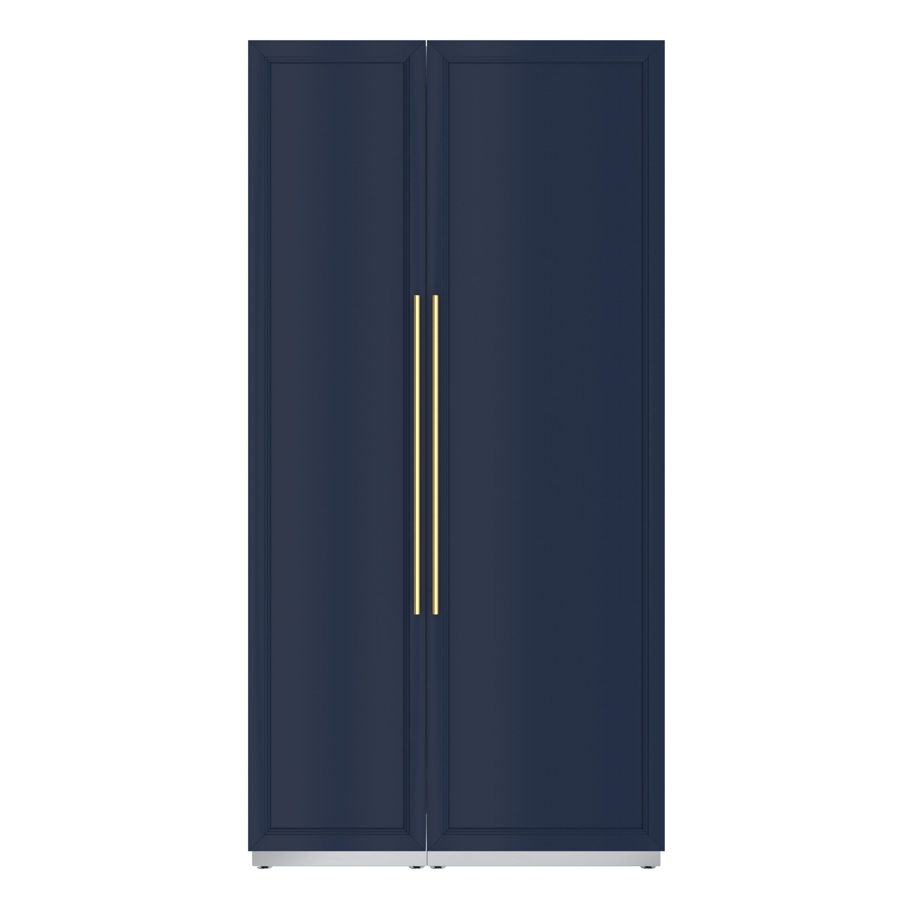 Koolmore - Panel Ready Column Refrigerator and Freezer, 24" Refrigerator and 18" Freezer - White
