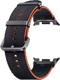 Samsung - Athleisure Band for Galaxy Watch8 and Galaxy Watch8 Classic M/L - Graphite