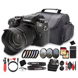 Panasonic - Lumix G97 Camera + 12–60mm Lens | 20MP, 4K, Stabilized Kit - Bundle