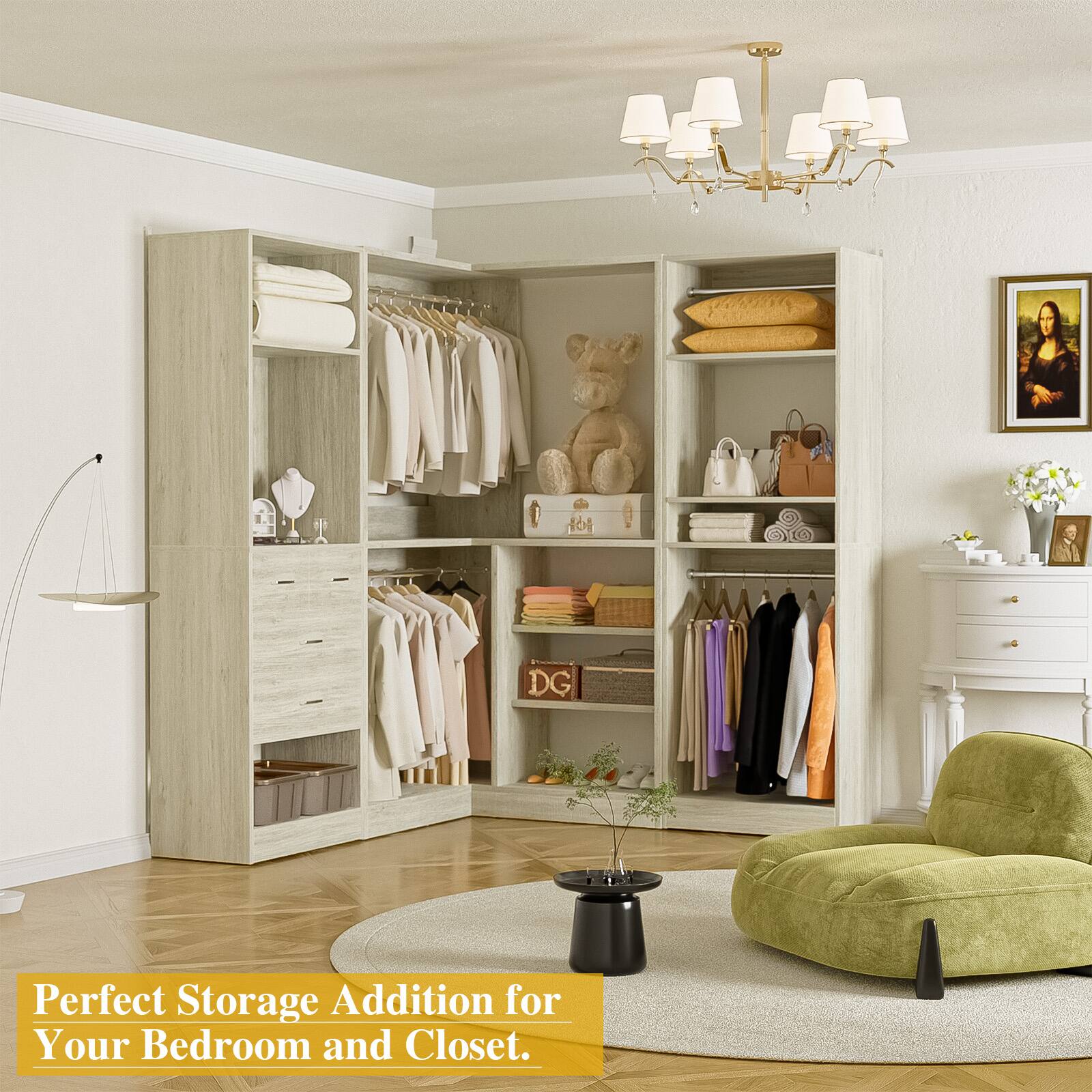 Perfect Storage Addition for Your Bedroom and Closet.