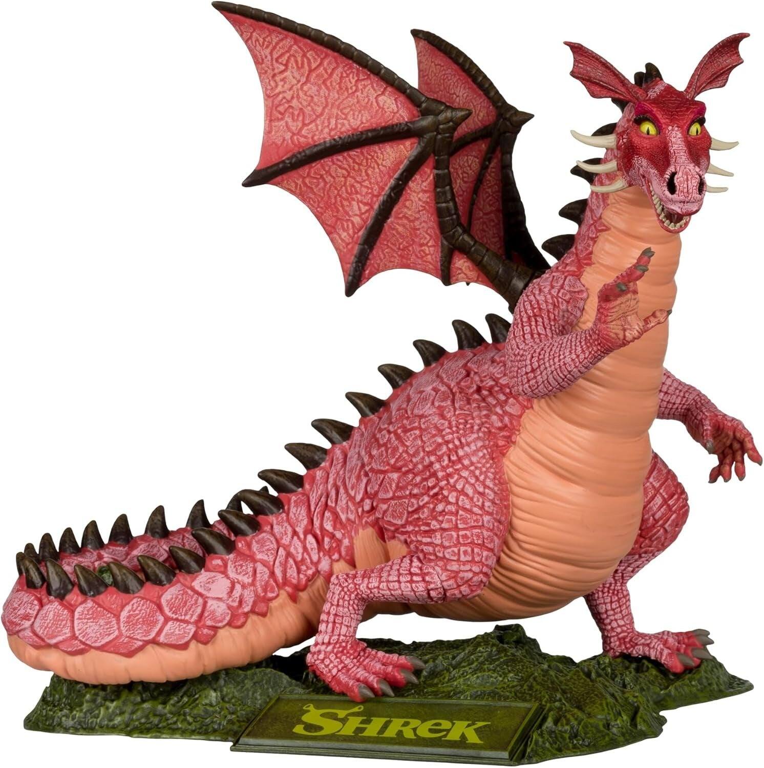 Alt View 1. McFarlane Toys - McFarlane Toys: Shrek - Dragon 30th Anniversary - 12" Figure.