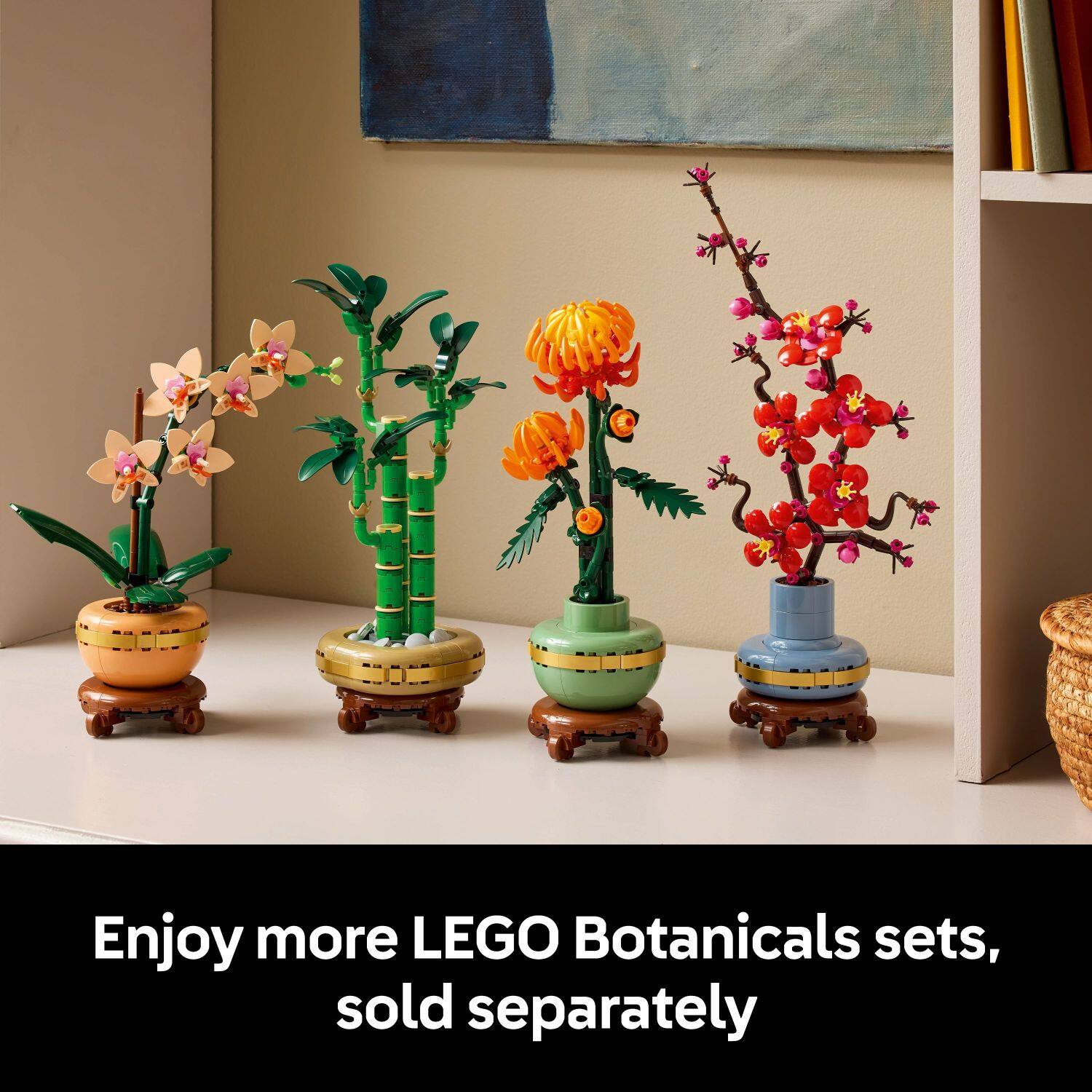 Enjoy more LEGO Botanicals sets, sold separately