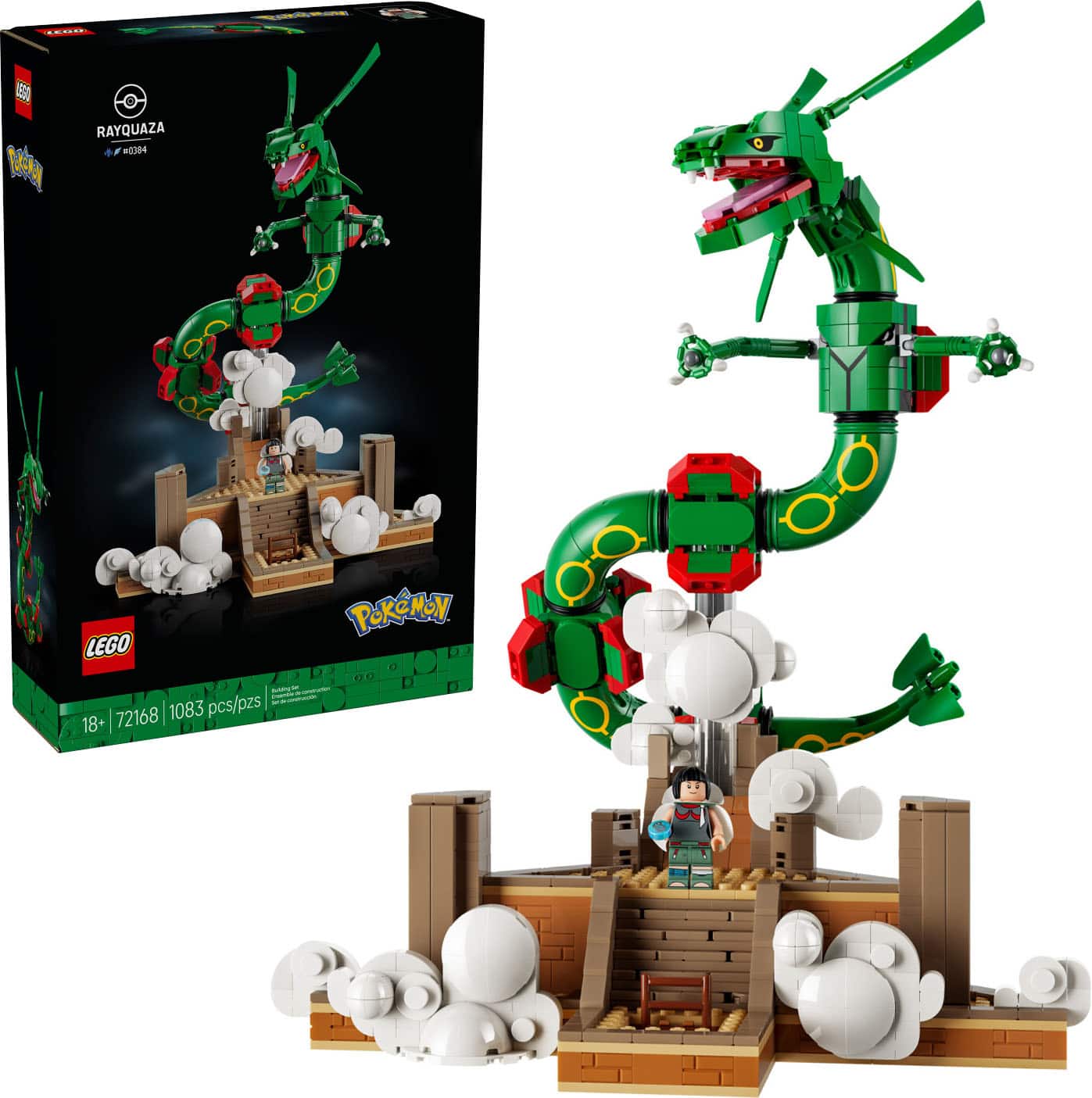 LEGO - Pokémon Rayquaza Decor Building Set 72168 price history on PriceWatchPro