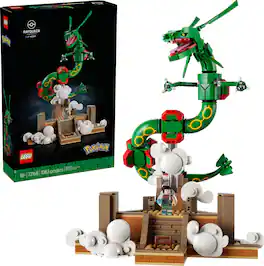 LEGO - Pokémon Rayquaza Decor Building Set 72168