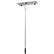 Alt View 14. Costway - 20FT Adjustable Snow Roof Rake Large Poly Blade Aluminum Tube Non-Slip Handle - Silver.