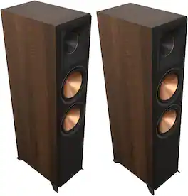 Klipsch - Reference Premiere RP-8000F II 2.0 Dual Floorstanding Speaker Pair - Walnut