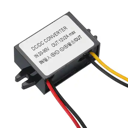 DC/DC CONVERTER
IN: 20-90V
OUT: 12V2A max
IN/OUTPUT