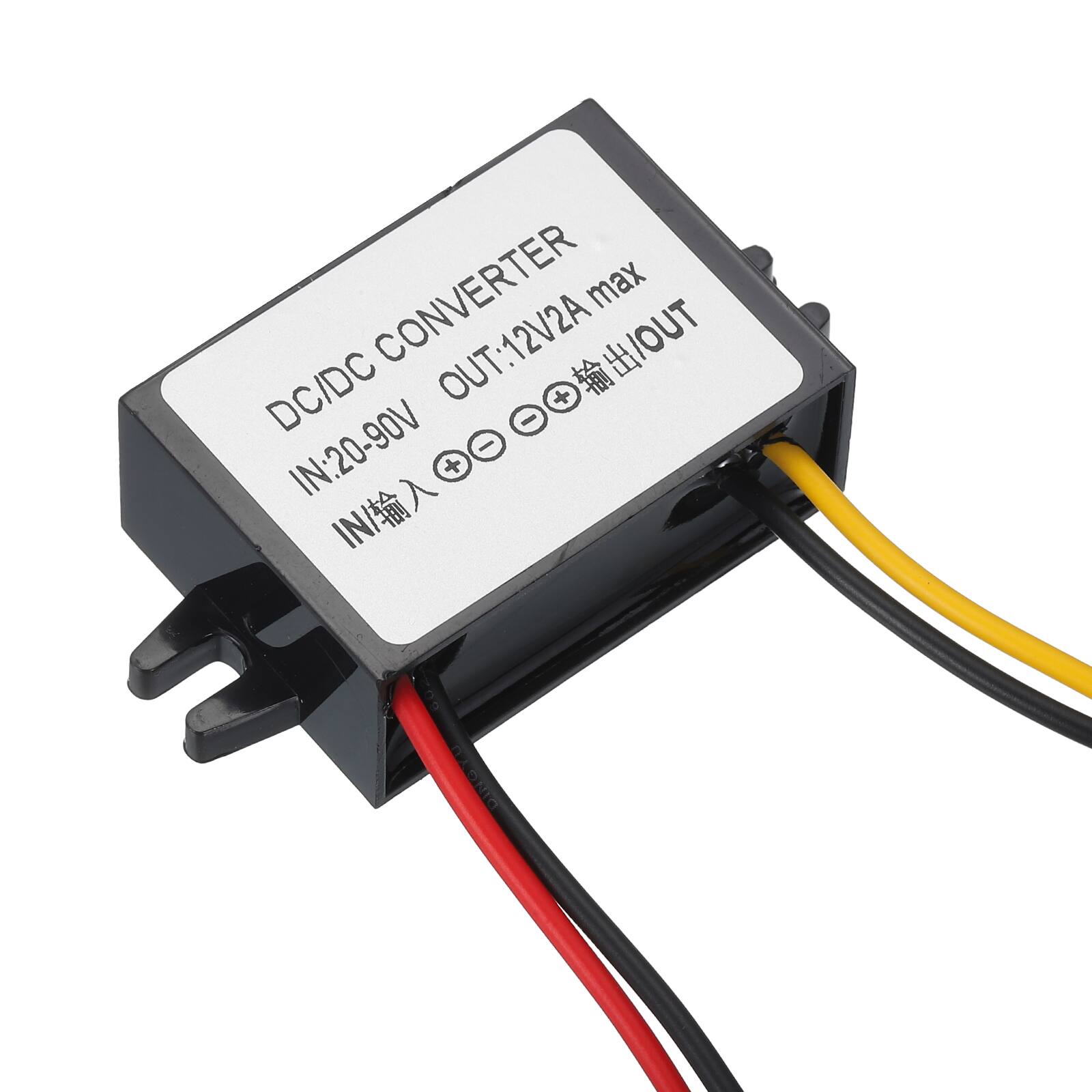 DC/DC CONVERTER  
IN: 20-90V  
OUT: 12V2A max  
IN/OUTPUT