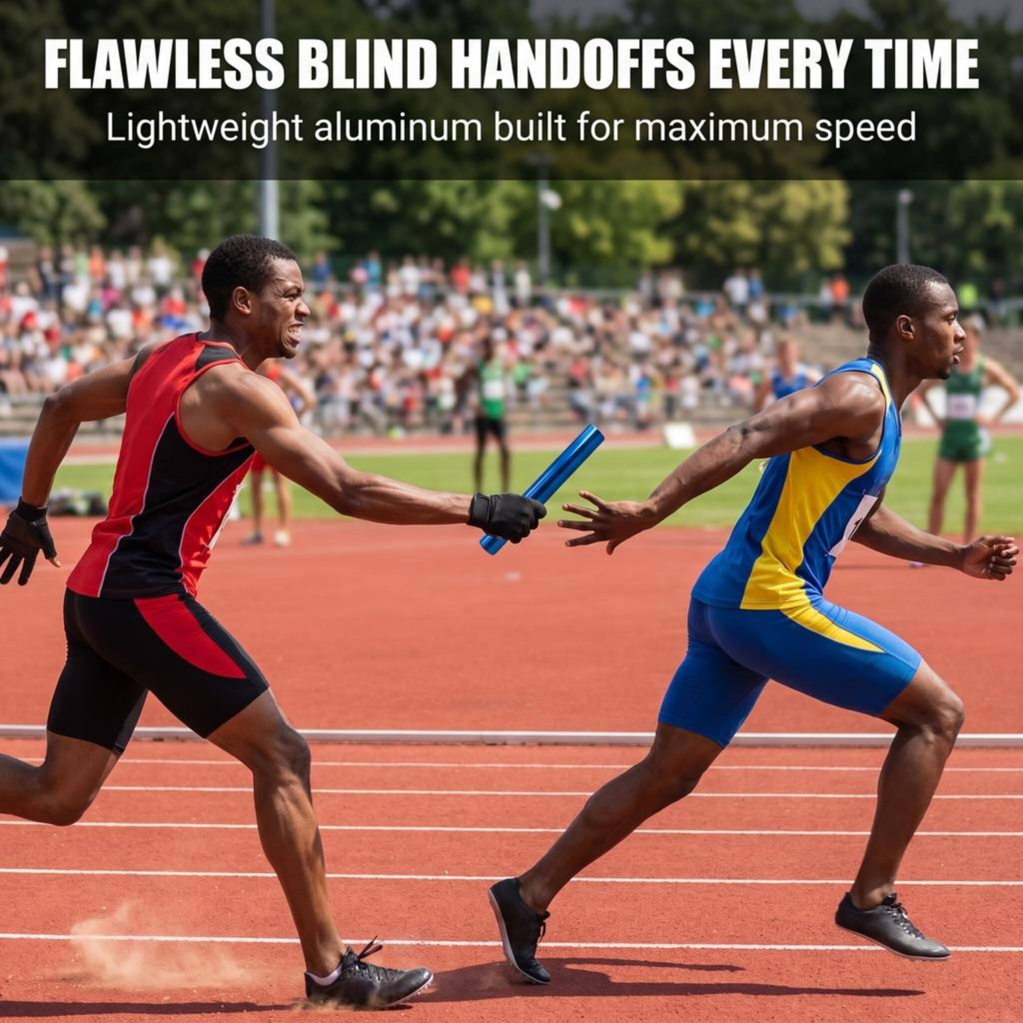 FLAWLESS BLIND HANDOFFS EVERY TIME  
Lightweight aluminum built for maximum speed