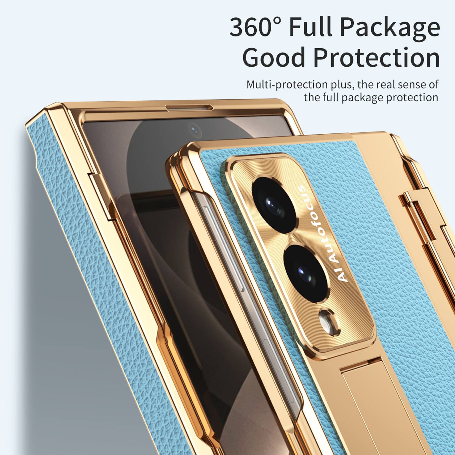 360° Full Package Good Protection  
Multi-protection plus, the real sense of the full package protection  
AI Autofocus