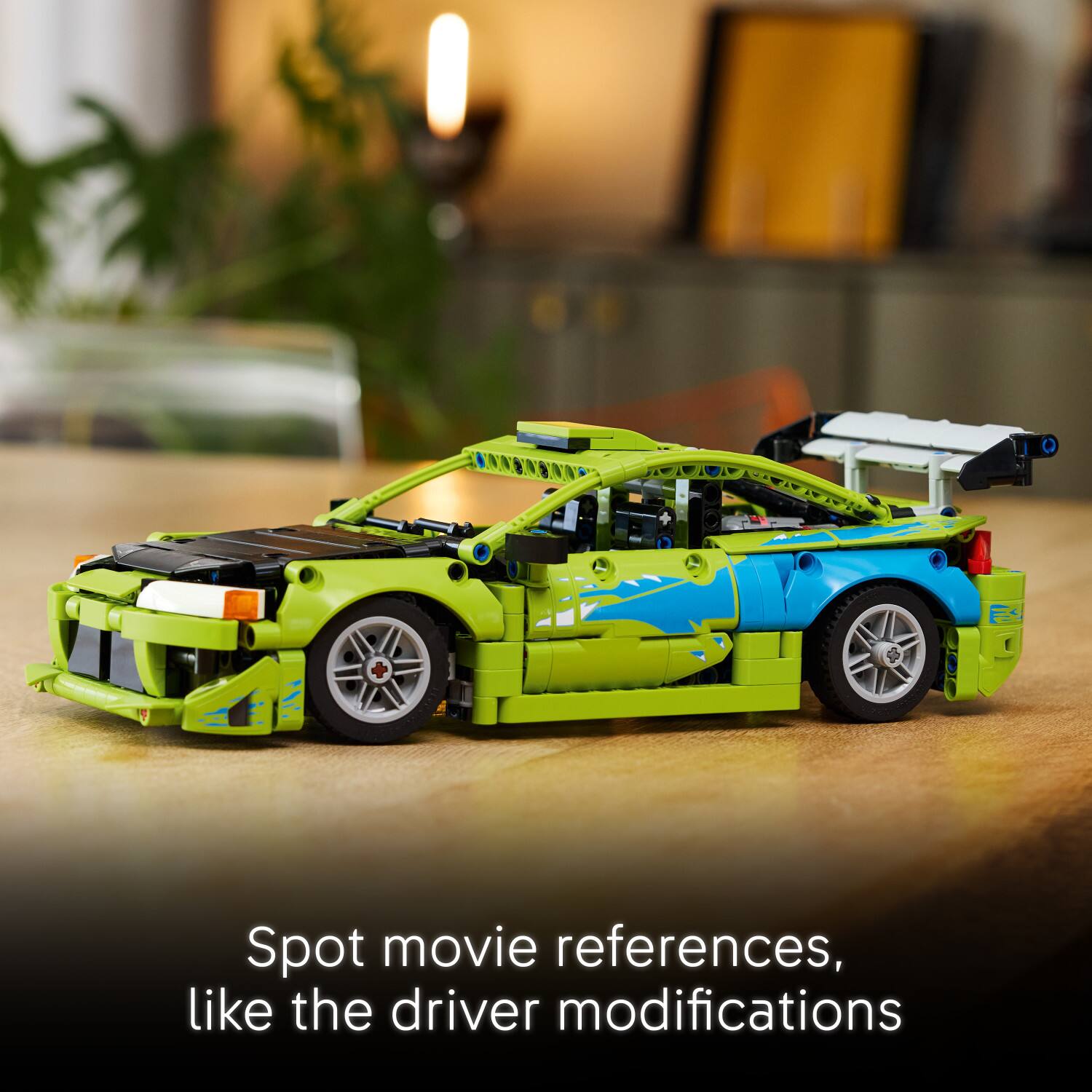 Spot movie references, like the driver modifications