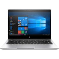 HP - 840 G6 14" Refurbished 1920x1080 FHD - Intel 8th Gen Core i7-8665U - Intel UHD Graphics 620 with 16GB and 512GB - SSD - Silver - Front_Zoom
