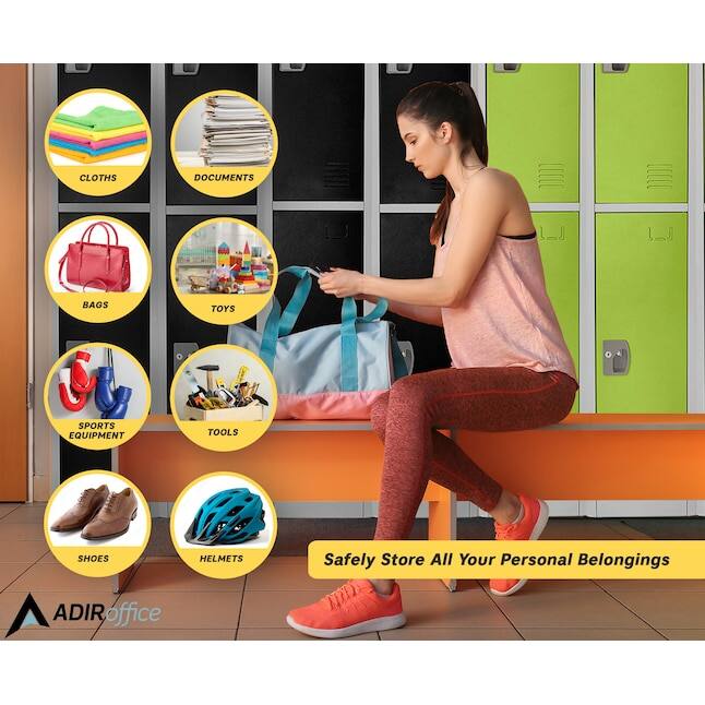 CLOTHS, DOCUMENTS, BAGS, TOYS, SPORTS EQUIPMENT, TOOLS, SHOES, HELMETS, Safely Store All Your Personal Belongings, ADIR office