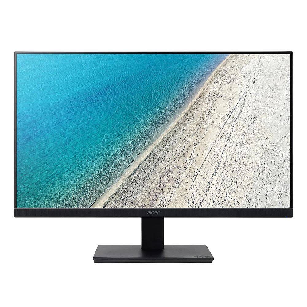 Front. Acer - 27" V277 Monitor FHD 1920x1080 75Hz 250Nit 4ms VESA 100x100 - Black.