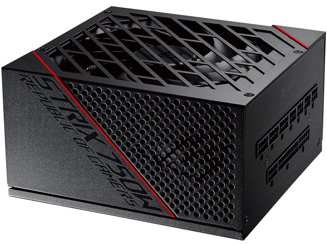 ASUS - ROG Strix 750 Fully Modular 80 Plus Gold 750W ATX Power Supply with 0dB Axial Tech Fan and 10 Year Warranty