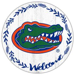 Fan Creations - Florida Gators 12" Welcome Circle Sign - Multicolor