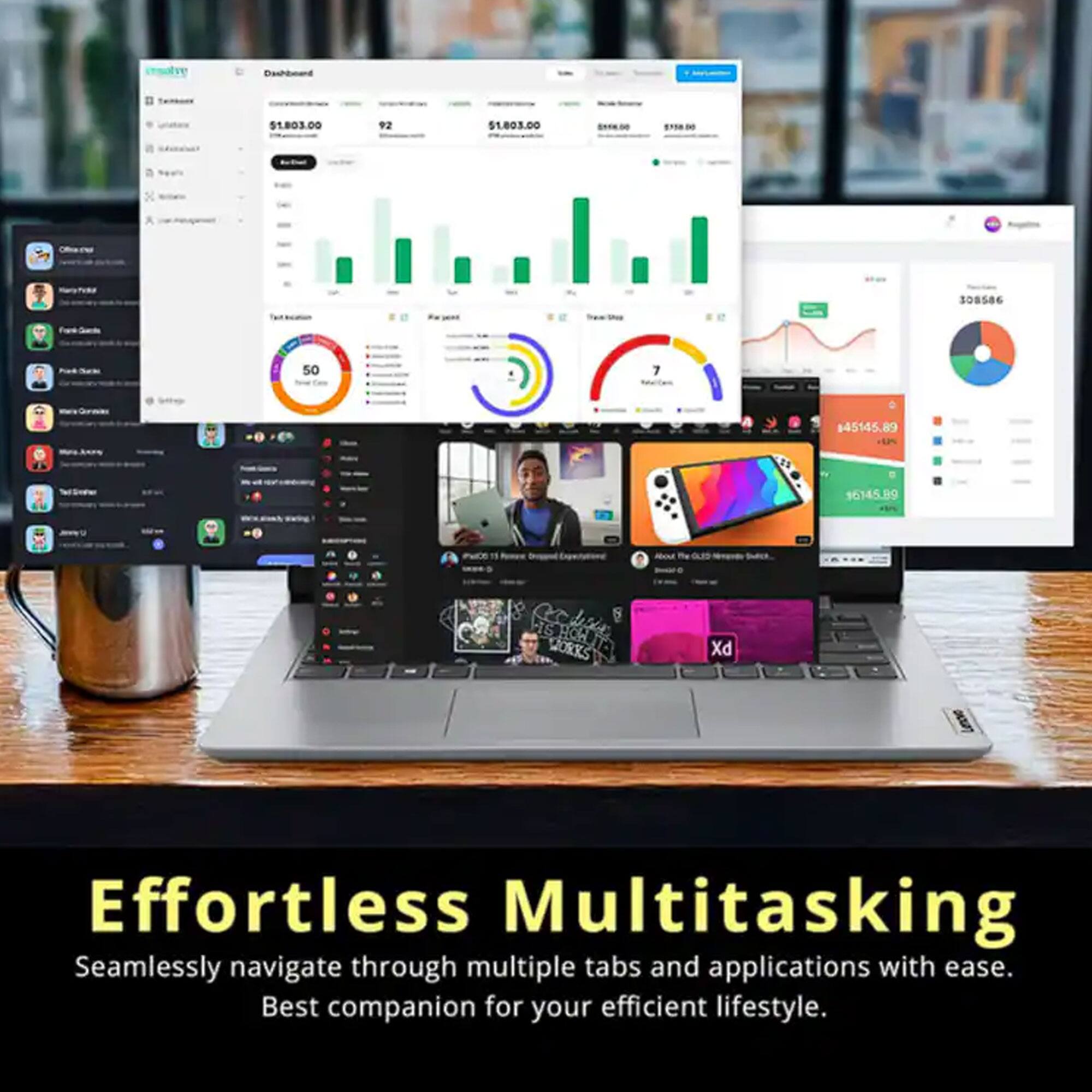 Effortless Multitasking  
Seamlessly navigate through multiple tabs and applications with ease.  
Best companion for your efficient lifestyle.
