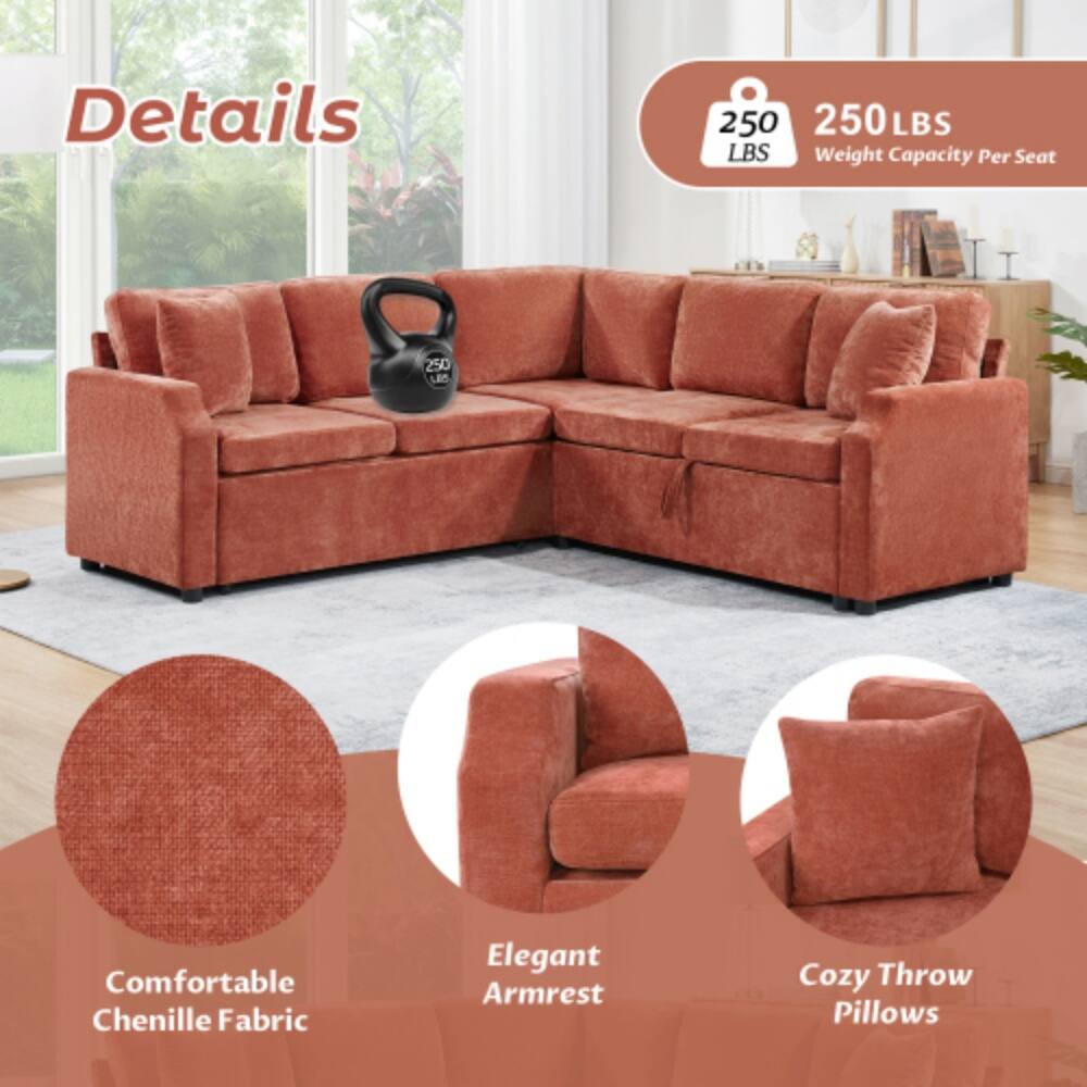 Details  
250 LBS  
Weight Capacity Per Seat  
Comfortable Chenille Fabric  
Elegant Armrest  
Cozy Throw Pillows