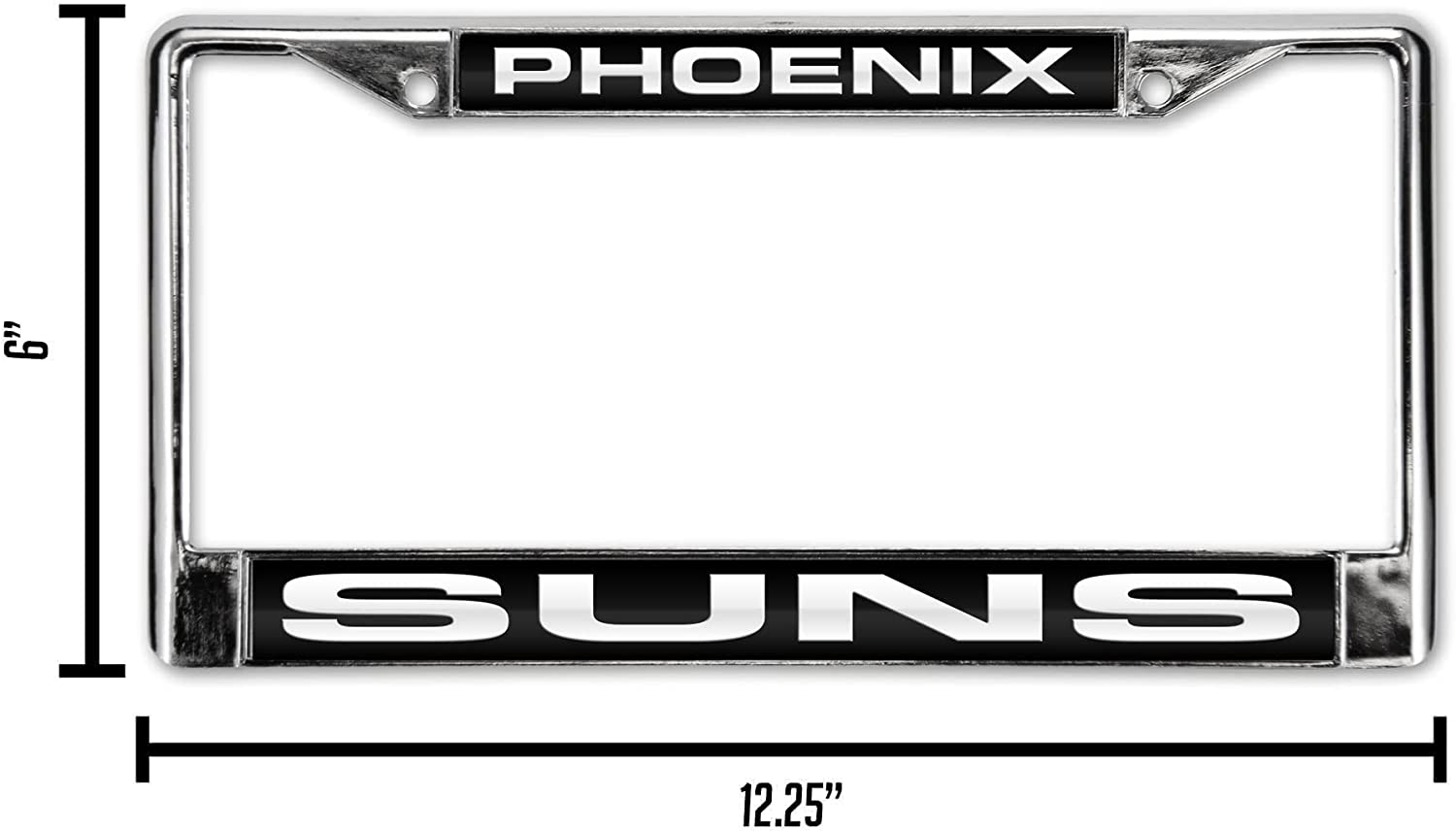 PHOENIX  
SUNS  

6"  
12.25"