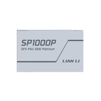 Lian Li SP1000P.W 1000W SFX PSU Platinum, ATX 3.1, PCIE 5.1, Low Lian Li SP1000P.W 1000W SFX PSU Platinum, ATX 3.1, PCIE 5.1, Low