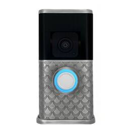 Michael Healy - Scales Video Doorbell Cover (Ring 3, 3 Plus, 4, Battery Plus and Battery Pro) - Antique Pewter