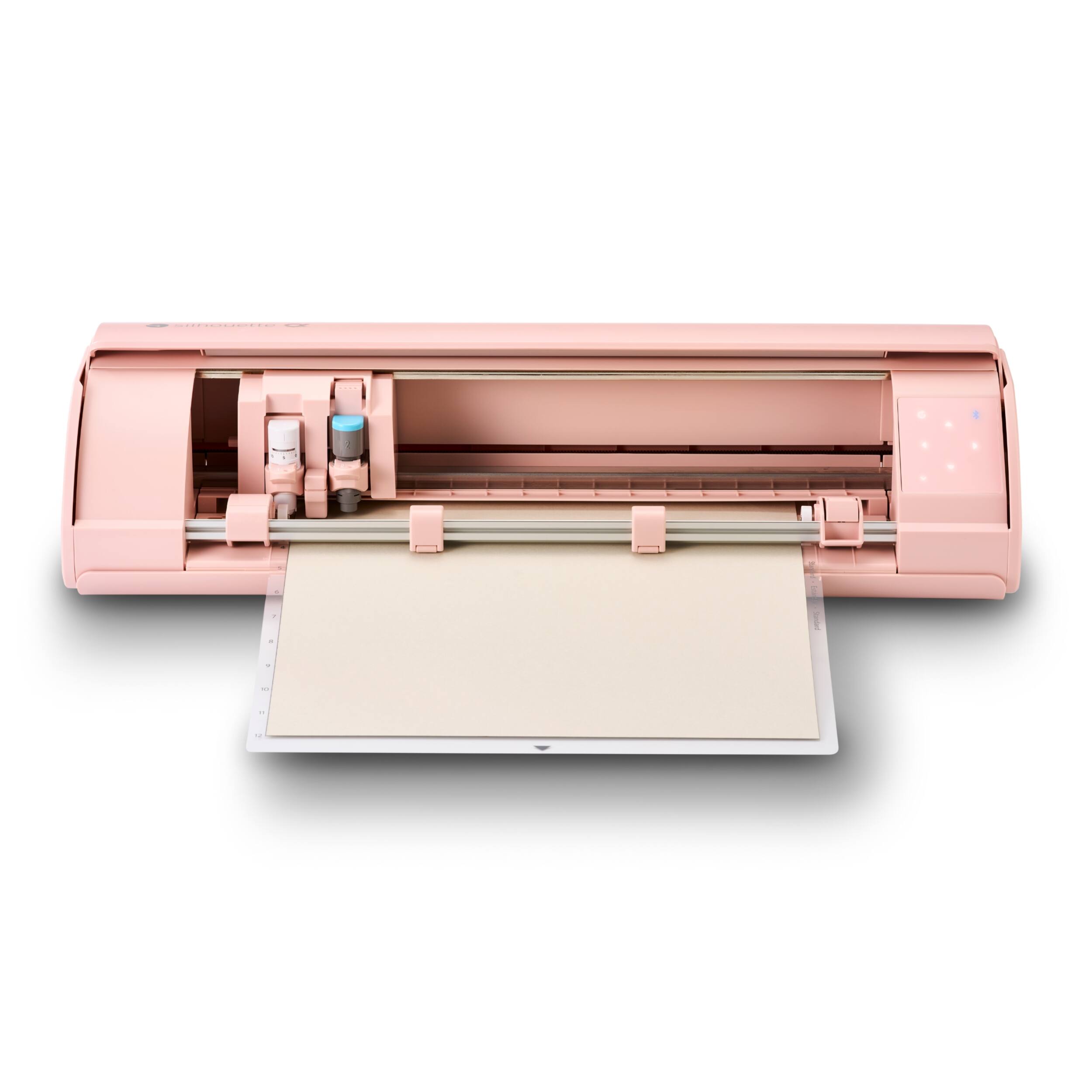 Alt View 2. Silhouette - CAMEO5α (Alpha) Print & Cut Bundle - Matte Pink.