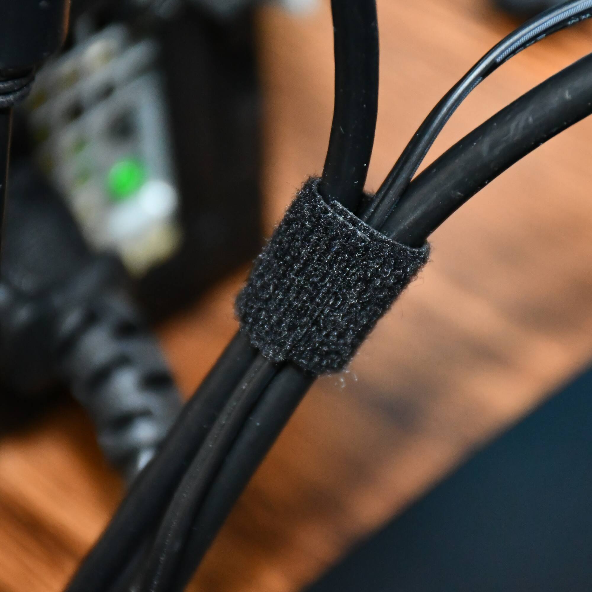 Alt View 4. Grizzly Supply - 1/2” Hook and Loop Continuous Roll 15ft/roll - Black.