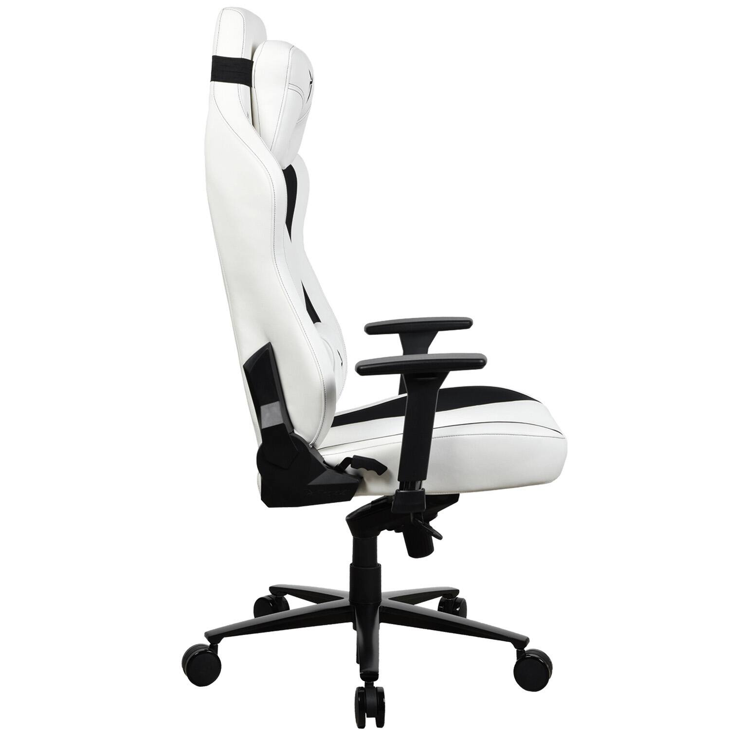 Alt View 15. Arozzi - Vernazza Series Premium XL Soft PU Gaming Chair - White.