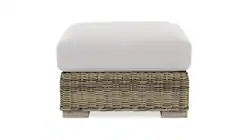 Yardbird® - Ludlow Ottoman - Cloud - Front_Zoom