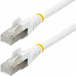 Startech - 75ft White CAT6a Ethernet Cable, Snagless RJ45, 10G, 100W PoE, S/FTP, LSZH, 27AWG Pure Copper, 500MHz, Shielded Network