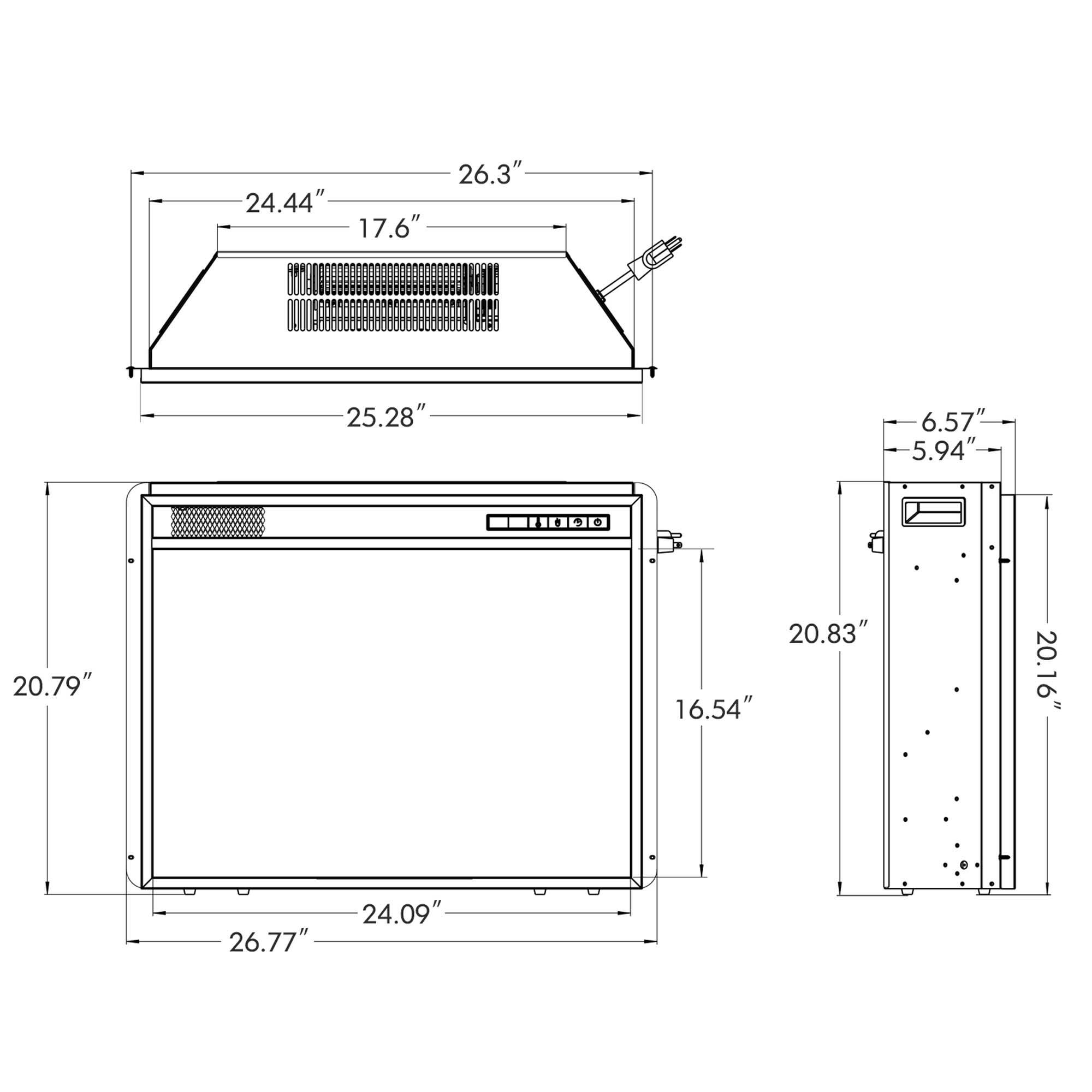 24.44"  
17.6"  
26.3"  
25.28"  
6.57"  
5.94"  
1S  
3  
20.79"  
20.83"  
16.54"  
20.16"  
26.77"  
24.09"