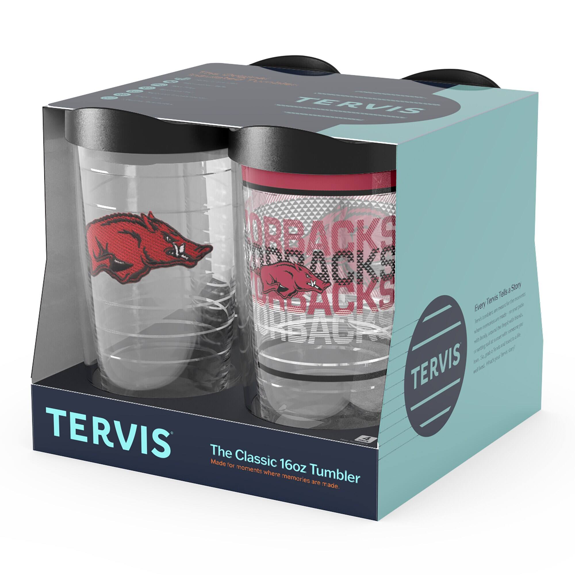 TERVIS  
The Classic 16oz Tumbler  
Made for moments where memories are made.  

TERRVIS  
BACKS  
BACKS  
BACKS  

Aven Tails Las Vegas  
[Text in smaller font]  

TERVIS