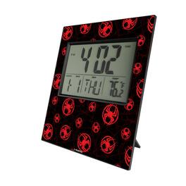 Keyscaper - Marvel Pattern Wall Clock - Miles Morales