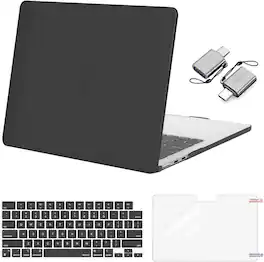 mosiso - Case for MacBook Air 13 inch M5 M4 M3 M2 A3449 A3240 A3113 A2681 (2022-2026) - Slate Gray