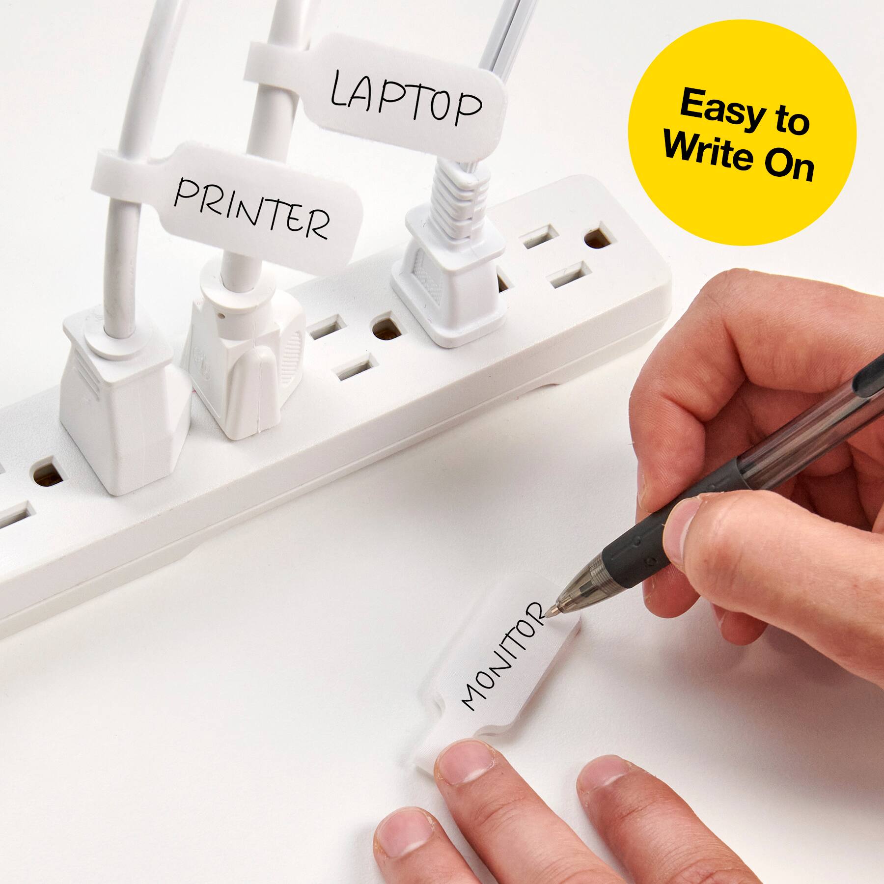 LAPTOP  
PRINTER  
MONITOR  

Easy to Write On