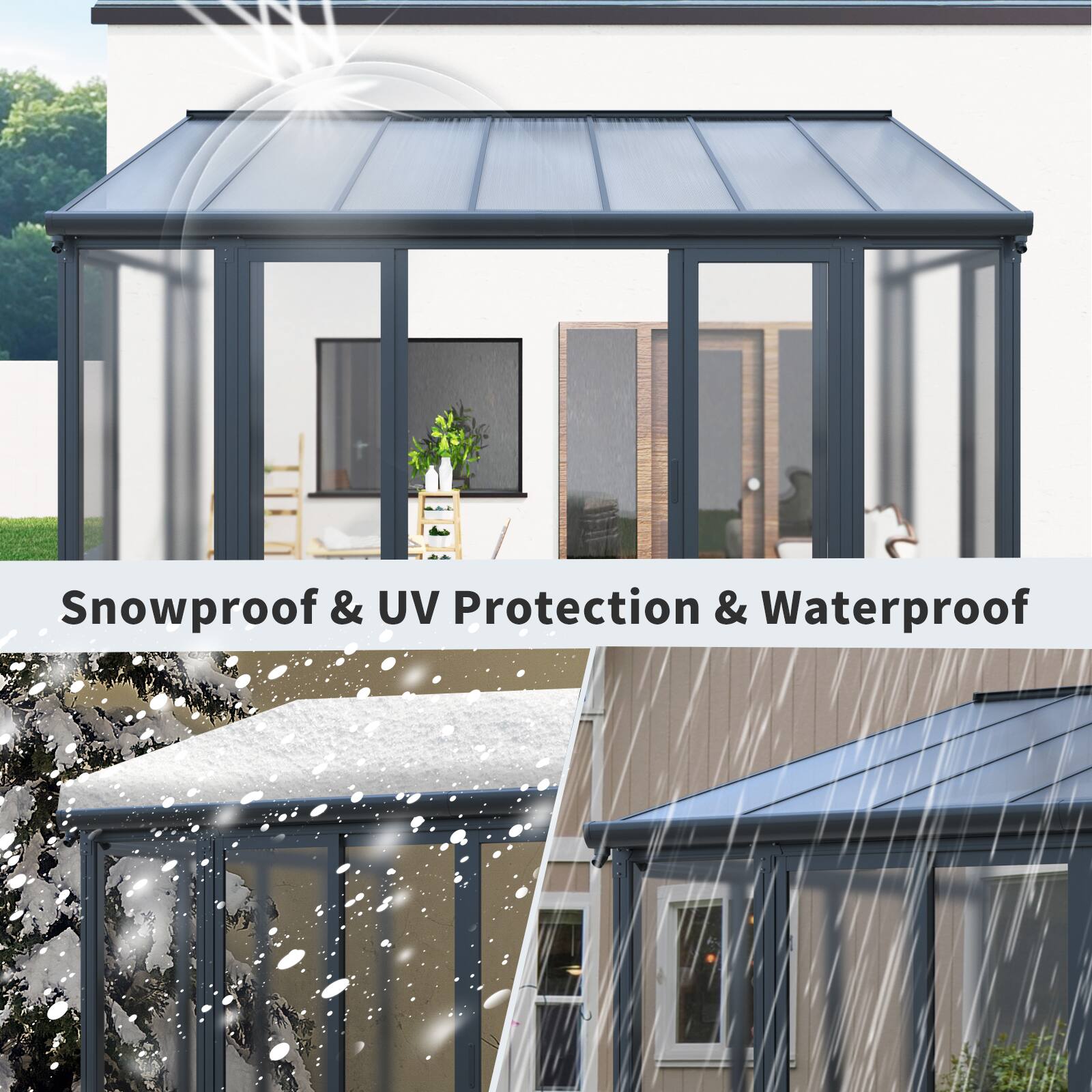 Snowproof & UV Protection & Waterproof