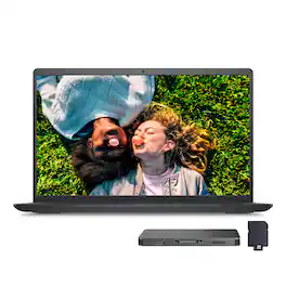 Dell - Inspiron 15 15.6" FHD Touchscreen Laptop,Intel i5-1235U,32GB RAM,1TB SSD+160GB Dock Set,Windows 11 Home - Black