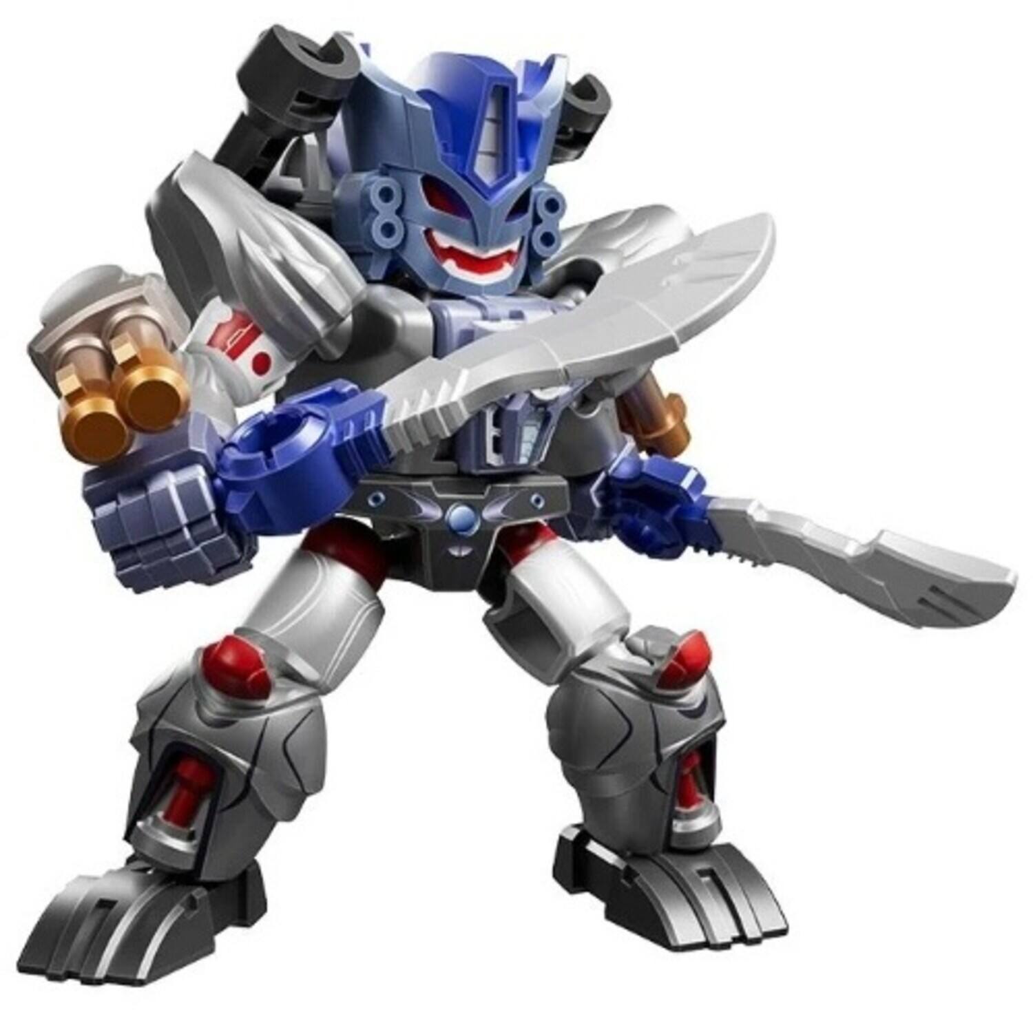 Alt View 2. PopMarket - Blokees - Transformers - Defender Version - 06: Brutal Fang Model Kit 12ct Display   - COLLECTIBLES - Multicolor.