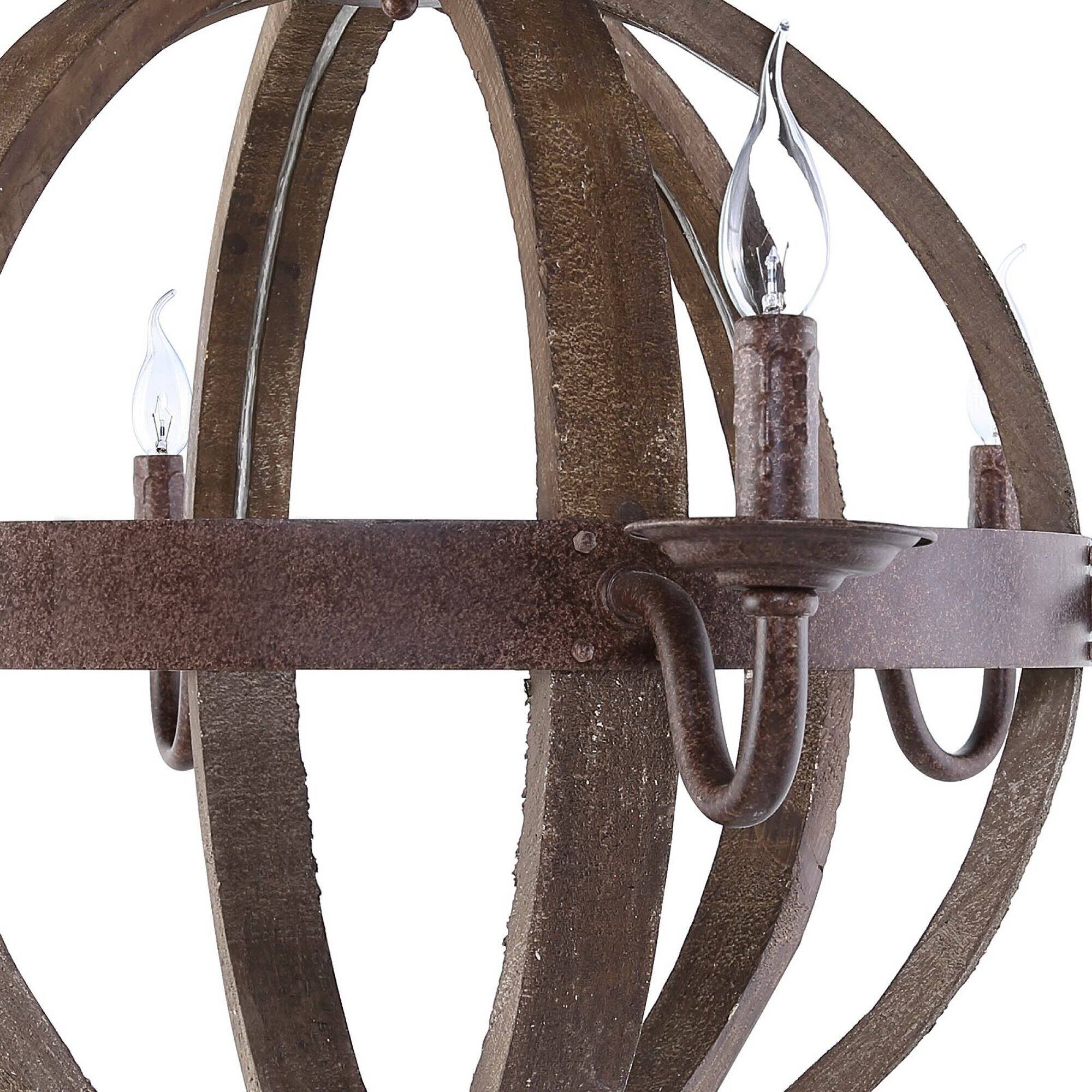 Back. Modway - Catapult Chandelier by Modway - Antique Brass.