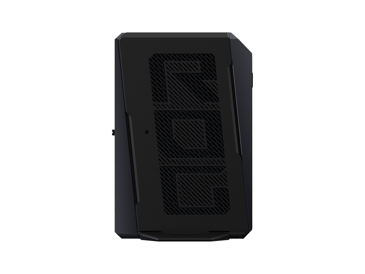 Alt View 4. ASUS - ROG NUC (2025) Gaming Mini PC with Intel Core Ultra 9 275HX CPU, NVIDIA GeForce RTX 5070 GPU, 32GB DDR5 RAM, 1TB SSD - Black.