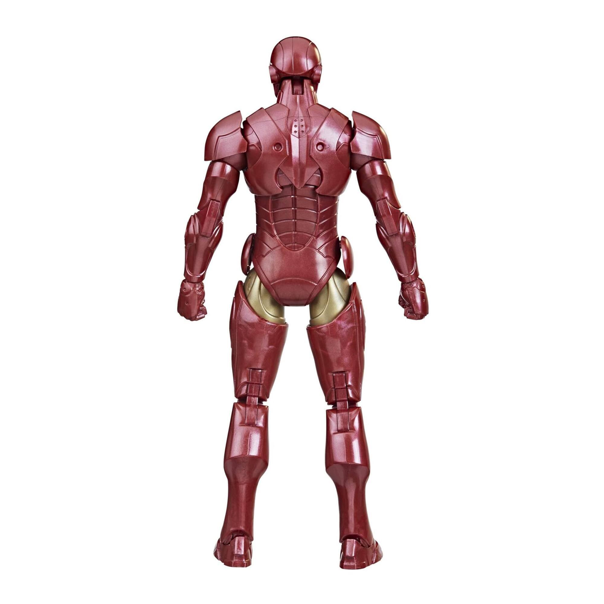 Alt View 10. Hasbro - Marvel Legends 6 Inch Action Figure | Iron Man (Extremis) - Red.