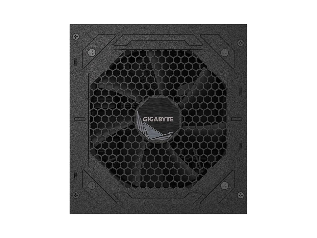 Alt View 4. GIGABYTE - GIGABYTE GP-UD1000GM PG5 V2 1000 W 80 PLUS GOLD Certified Active PFC Power Supply.